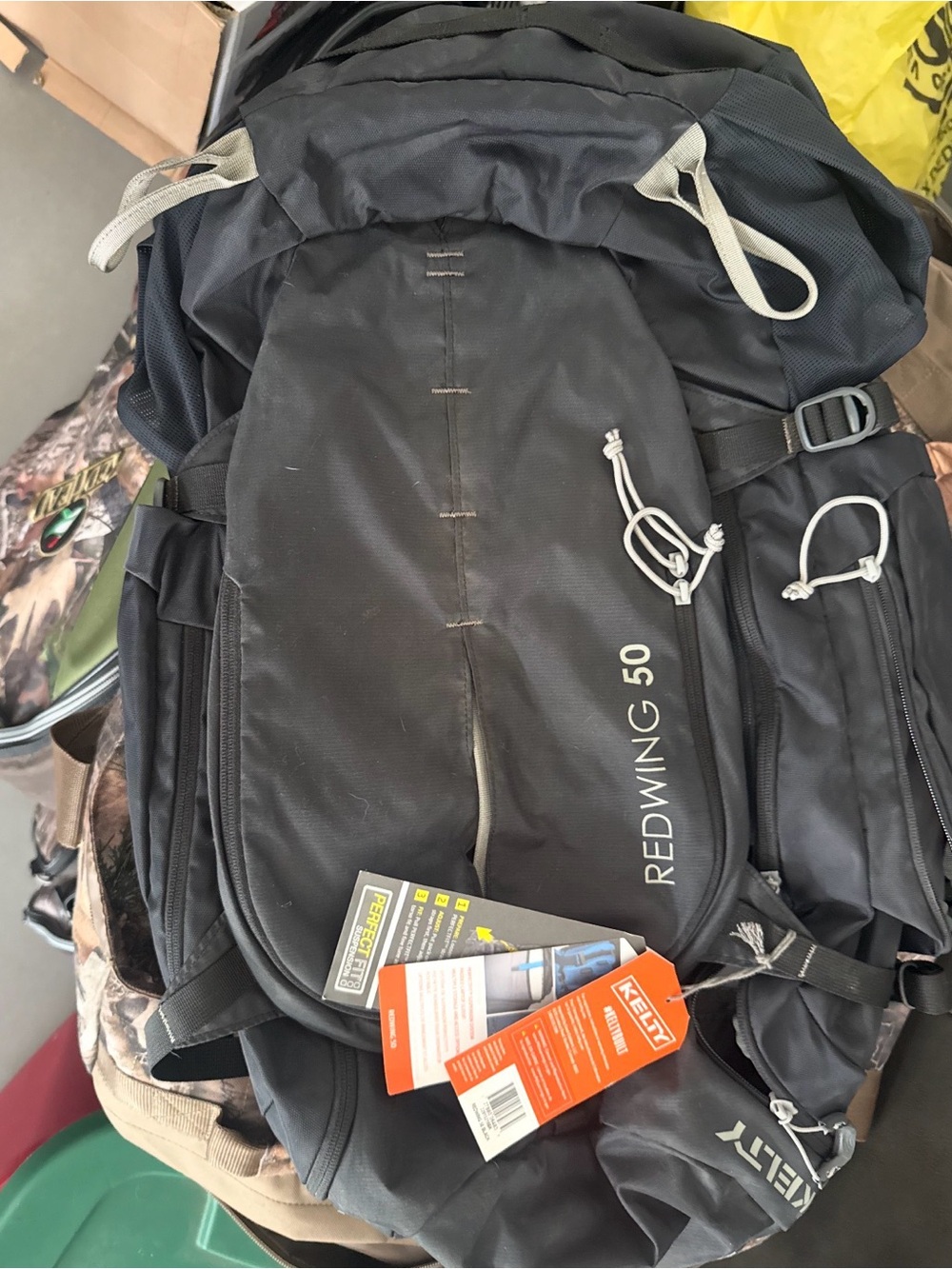 New Redwing 50 Black Backpack
